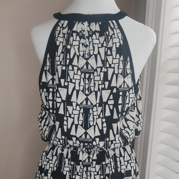 NWOT, Alfani, Size 10 Sleeveless Geometric Shapes Dress - Picture 4 of 4